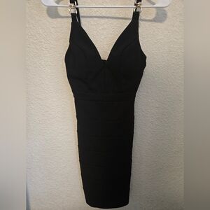 Elegant Black Sleeveless Dress